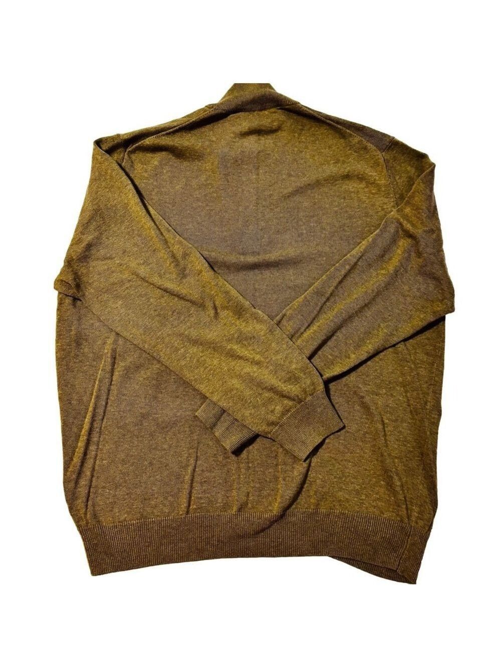 Jos. A. Bank Men’s Brown Travelers Pima Cotton Sweater - Picture 6 of 7
